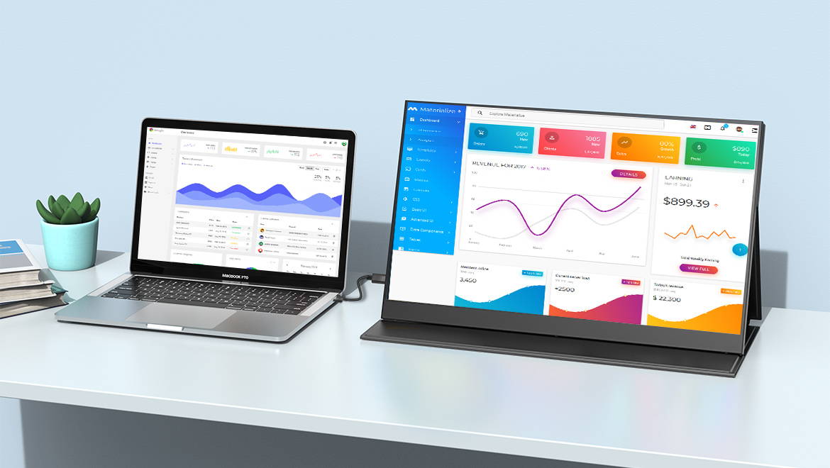 Monitor portátil 1440P USB C para laptop 2K | UPERFECT – UPERFECT-BR